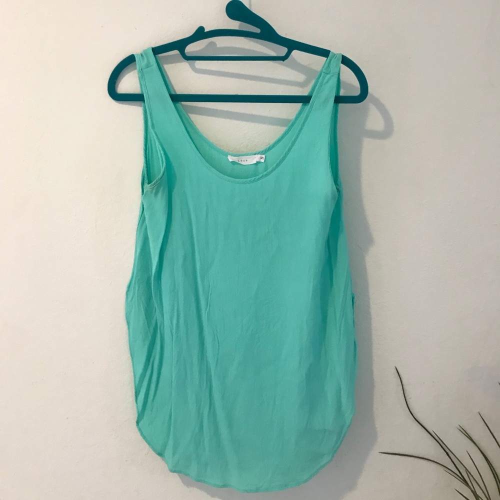 Lush Teal Tank Top